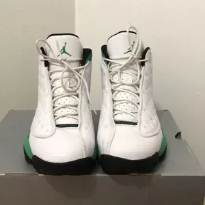 Jordan | Shoes | Air Jordan 3 Retro Whitelucky Greenblack  display picture 1